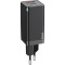 Зарядний пристрій BASEUS GaN Q.Charger C+U 45W Black w/Type-C to Type-C cable (CCGAN-Q01)