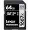 Карта памяти LEXAR SDXC Professional 1667x 64GB UHS-II U3 V60 Class 10 (LSD64GCB1667)