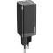 Зарядное устройство BASEUS GaN2 Mini Quick Charger C+C 45W Black w/Type-C to Type-C cable (CCGAN-M01)