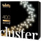 Smart LED гирлянда TWINKLY Cluster AWW 400 Gen II Gold Edition IP44 Black Cable (TWC400GOP-BEU)