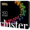 Smart LED гірлянда TWINKLY Cluster RGB 400 Gen II Multicolor Edition IP44 Black Cable (TWC400STP-BEU)