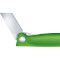 Нож кухонный для чистки овощей VICTORINOX SwissClassic Foldable Paring Green 110мм (6.7836.F4B)