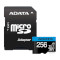Карта пам'яті ADATA microSDXC Premier 256GB UHS-I V10 A1 Class 10 + SD-adapter (AUSDX256GUICL10A1-RA1)