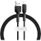 Кабель BASEUS Silica Gel Cable USB for Lightning 1м Black (CALGJ-01)