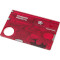 Мультитул VICTORINOX Swisscard Lite Red Transparent (0.7300.T)
