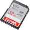 Карта памяти SANDISK SDHC Ultra 32GB UHS-I Class 10 (SDSDUN4-032G-GN6IN)