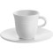 Набор чашек с блюдцами DELONGHI Ceramic Espresso 2x70мл (DLSC308)