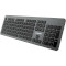 Клавиатура беспроводная CANYON CND-HBTK10-RU Black