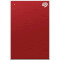 Портативный жёсткий диск SEAGATE One Touch 1TB USB3.2 Red (STKB1000403)