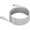 Комплект з 2 кабелів BASEUS Simple Wisdom Data Cable Kit for Type-C 40W 1.5м White (TZCATZJ-02)