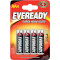 Батарейка EVEREADY AA 4шт/уп