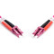 Оптичний патч-корд DIGITUS LC/UPC-LC/UPC, MM OM4, Duplex, 7м, Violet (DK-2533-07-4)