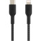 Кабель BELKIN Boost Up Charge Braided USB-C to Lightning 1м Black (CAA004BT1MBK)