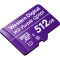 Карта пам'яті WD microSDXC Purple SC QD101 512GB UHS-I Class 10 (WDD512G1P0C)