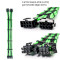 Комплект кабелей для блока питания QUBE ATX 24-pin/EPS 8-pin/PCIe 6+2-pin Black/Green (QBWSET24P8P2X8PBG)
