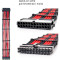 Комплект кабелів для блоку живлення QUBE ATX 24-pin/EPS 8-pin/PCIe 6+2-pin Black/Red (QBWSET24P8P2X8PBR)