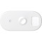 Бездротовий зарядний пристрій BASEUS Smart 3-in-1 18W для Apple iPhone/Watch/AirPods White (WX3IN1-C02)