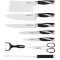 Набор кухонных ножей на подставке MAXMARK MK-K08 9пр