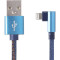 Кабель CABLEXPERT Premium Denim Apple Lightning Blue 1м (CC-USB2J-AMLML-1M-BL)