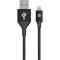 Кабель HP USB2.0 AM/Lightning Black 2м (DHC-MF100-2M)