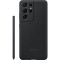 Чохол SAMSUNG Silicone Cover with S Pen для Galaxy S21 Ultra Black (EF-PG99PTBEGRU)