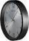 Настенные часы BRESSER MyTime Silver Edition Wanduhr Black (8020316CM3000)
