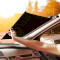 Автомобильная солнцезащитная шторка BASEUS Auto Close Car Front Window Sunshade 58x140 Silver (CRZYD-A0S)