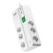 Мережевий фільтр APC Essential SurgeArrest White, 6 розеток, 2xUSB, 2м (PM6U-RS)