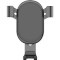 Автотримач для смартфона COLORWAY Metallic Gravity Holder Black (CW-CHG01-BK)