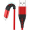 Кабель EXTRADIGITAL USB Type-C Red 1м (KBU1736)