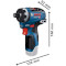 Аккумуляторный шуруповёрт BOSCH GSR 12V-35 HX Professional (0.601.9J9.102)