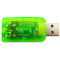 Внешняя звуковая карта DYNAMODE USB-SOUNDCARD2.0 Green