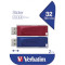 Набор из 2 флэшек VERBATIM Store 'n' Go Slider 32GB USB2.0 (49327)