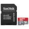 Карта памяти SANDISK microSDXC Ultra 64GB UHS-I Class 10 + SD-adapter (SDSQUNC-064G-GN6IA)
