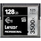 Карта памяти LEXAR CFast 2.0 Professional 3500x 128GB VPG-130 3500x (LC128CRBEU3500)