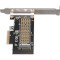 Адаптер FRIME PCIe x4 to M.2 (M key) NVMe (ECF-PCIETOSSD003.LP)