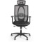 Крісло офісне BARSKY Synchro Arm Black (BB-02PL)