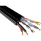 Кабель мережевий+силовий для зовнішньої прокладки FINMARK FTP Cat.5e 4x2x0.51+2x0.75 CU Black 305м (163690)