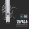 Ллінійний світильник V-TAC Waterproof Fitting S-Series 1200mm 36W 4000K (6469/VT-1239)