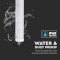 Линейный светильник V-TAC Waterproof Lamp G-Series Economical 1500mm Natural White 48W 4500K (6287/VT-1574)