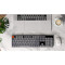 Клавіатура бездротова KEYCHRON K1 104-key White Backlight Gateron Brown Switches