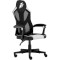 Кресло геймерское 1STPLAYER P01 Black/White