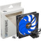 Вентилятор FRIME 120x25 Black/Blue HB 3-pin+Molex (FBF120HB3)