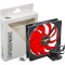 Вентилятор FRIME 120x25 Black/Red HB 3-pin+Molex (FRF120HB3)