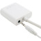 Адаптер EXTRADIGITAL HDMI - VGA White (KBH1645)