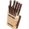 Набор кухонных ножей на подставке VICTORINOX Wood Cutlery Block 11пр (5.1150.11)