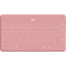 Клавиатура беспроводная LOGITECH Keys-to-Go Bluetooth Portable RU Blush Pink (920-010122)
