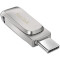 Флешка SANDISK Ultra Dual Luxe USB/USB-C3.2 32GB Silver (SDDDC4-032G-G46)