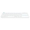 Клавіатура бездротова LOGITECH K400 Plus Wireless Touch RU White (920-007148)