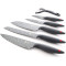 Набір кухонних ножів BERGNER Grafito 6пр (BG-39325-GY)
